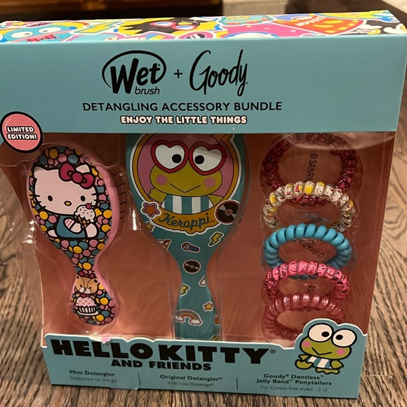🆕 Wet Brush + Goody Detangling Bundle Hello Kitty - Picture 2 of 6